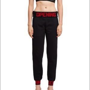 Opening Ceremony High-Waist Logo Sweatpants